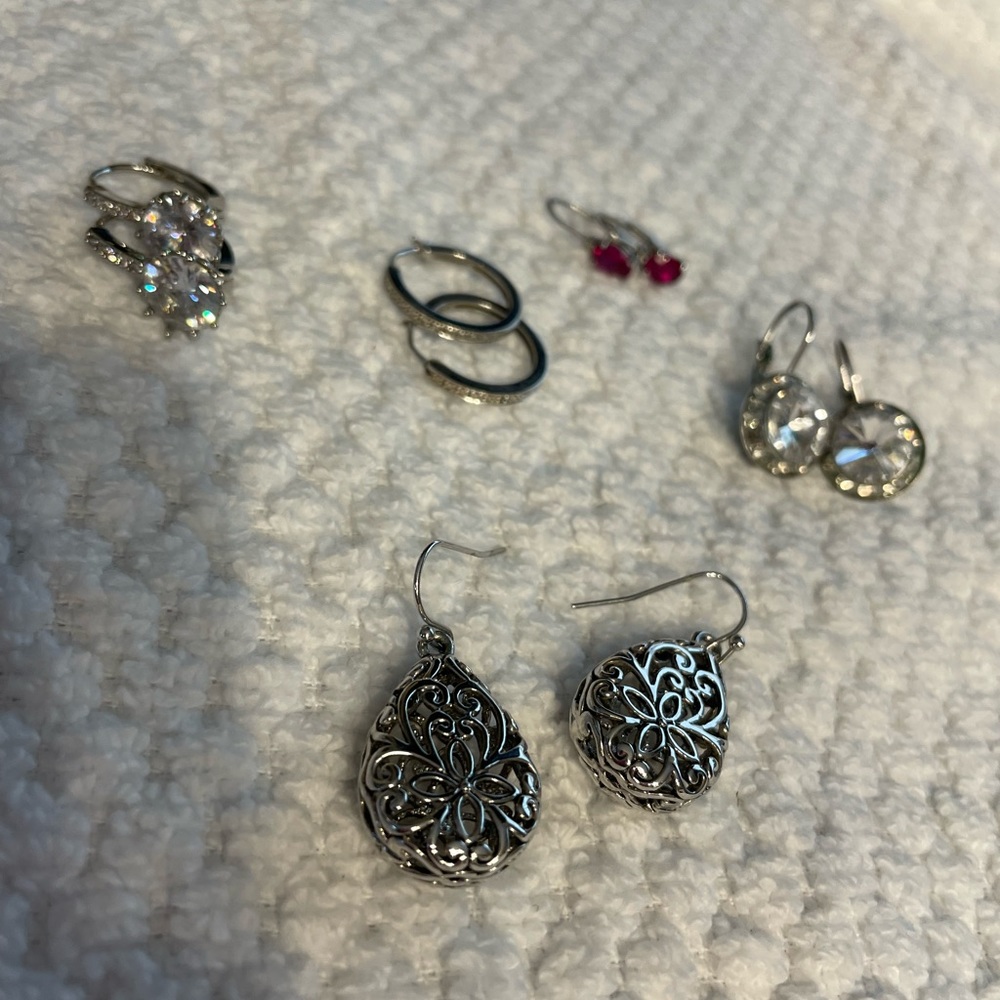 Blingy Earrings, Set of 9